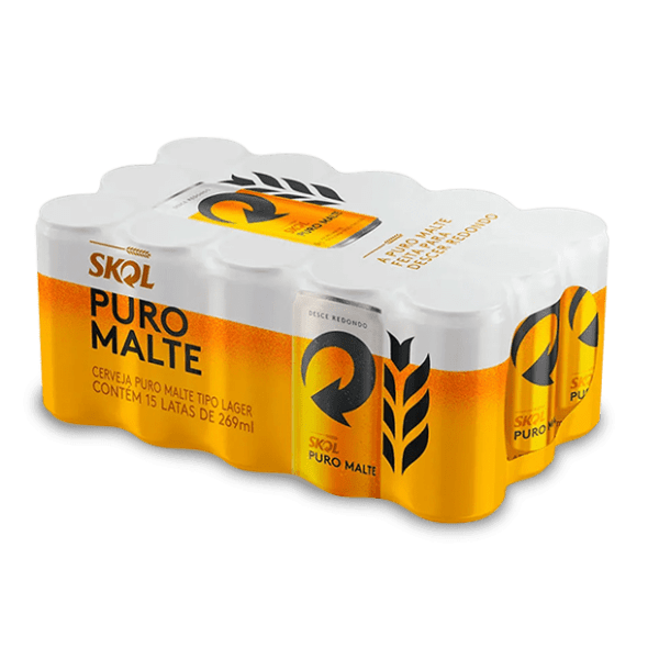 Skol Puro Malte 269ml (15 unidades)